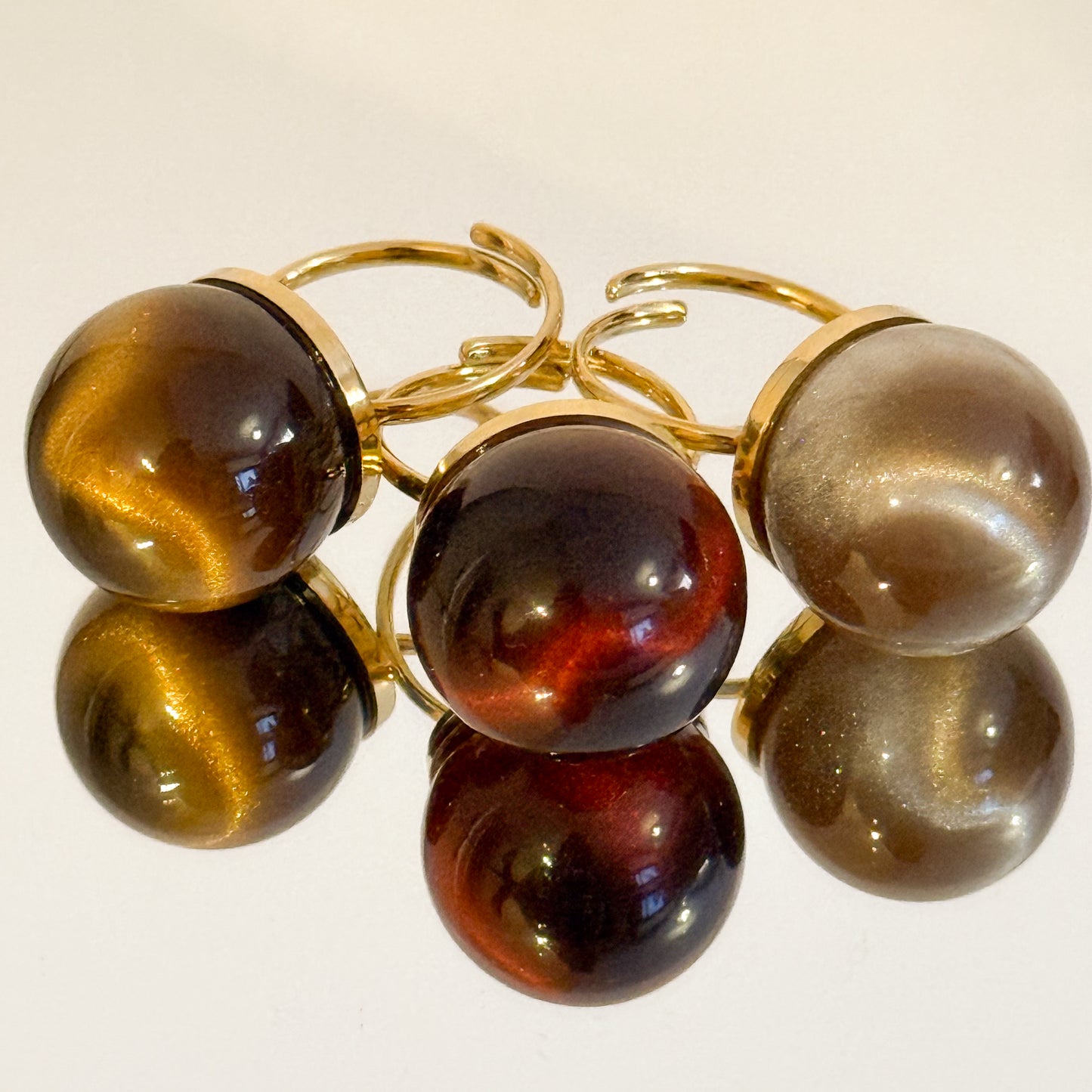 Rebajas -20%- Look Ojo de Luna（Efecto cat eye） – Acero Inoxidable