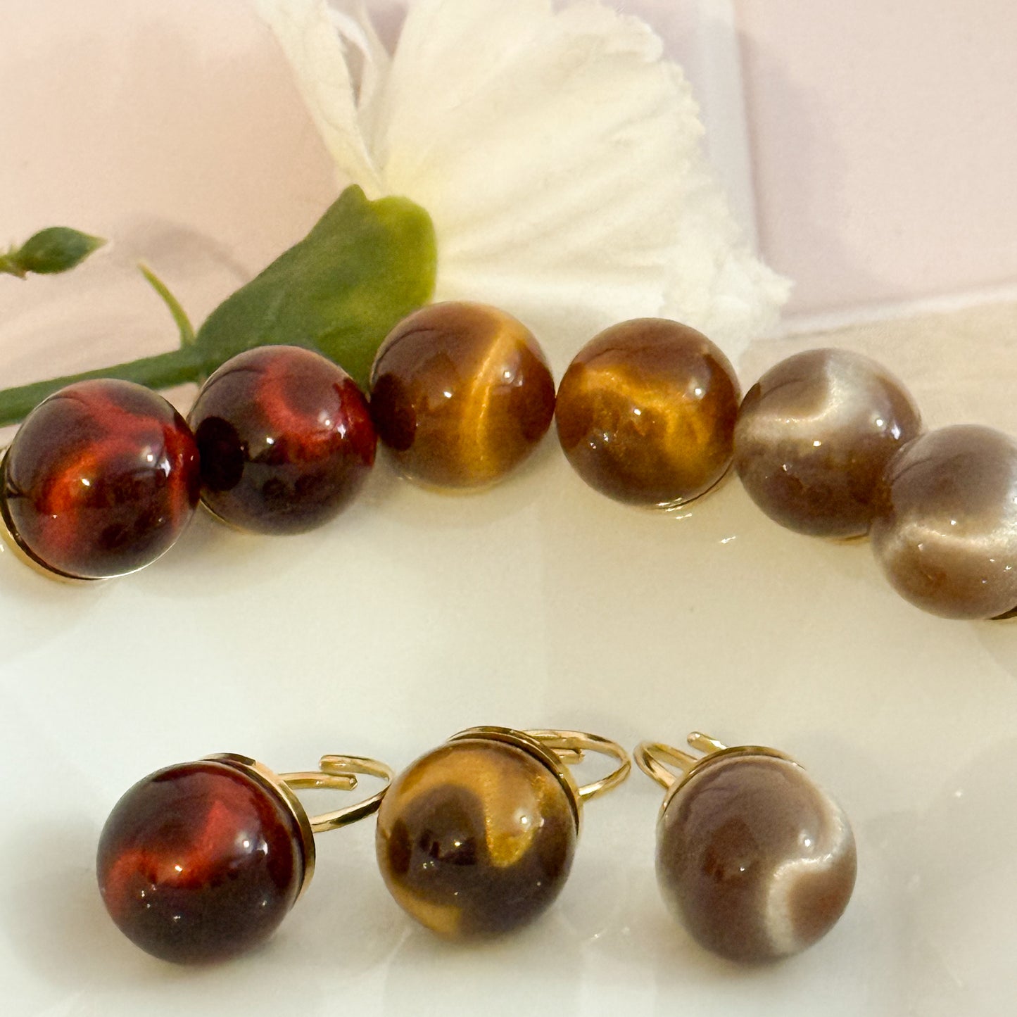 Rebajas -20%- Look Ojo de Luna（Efecto cat eye） – Acero Inoxidable