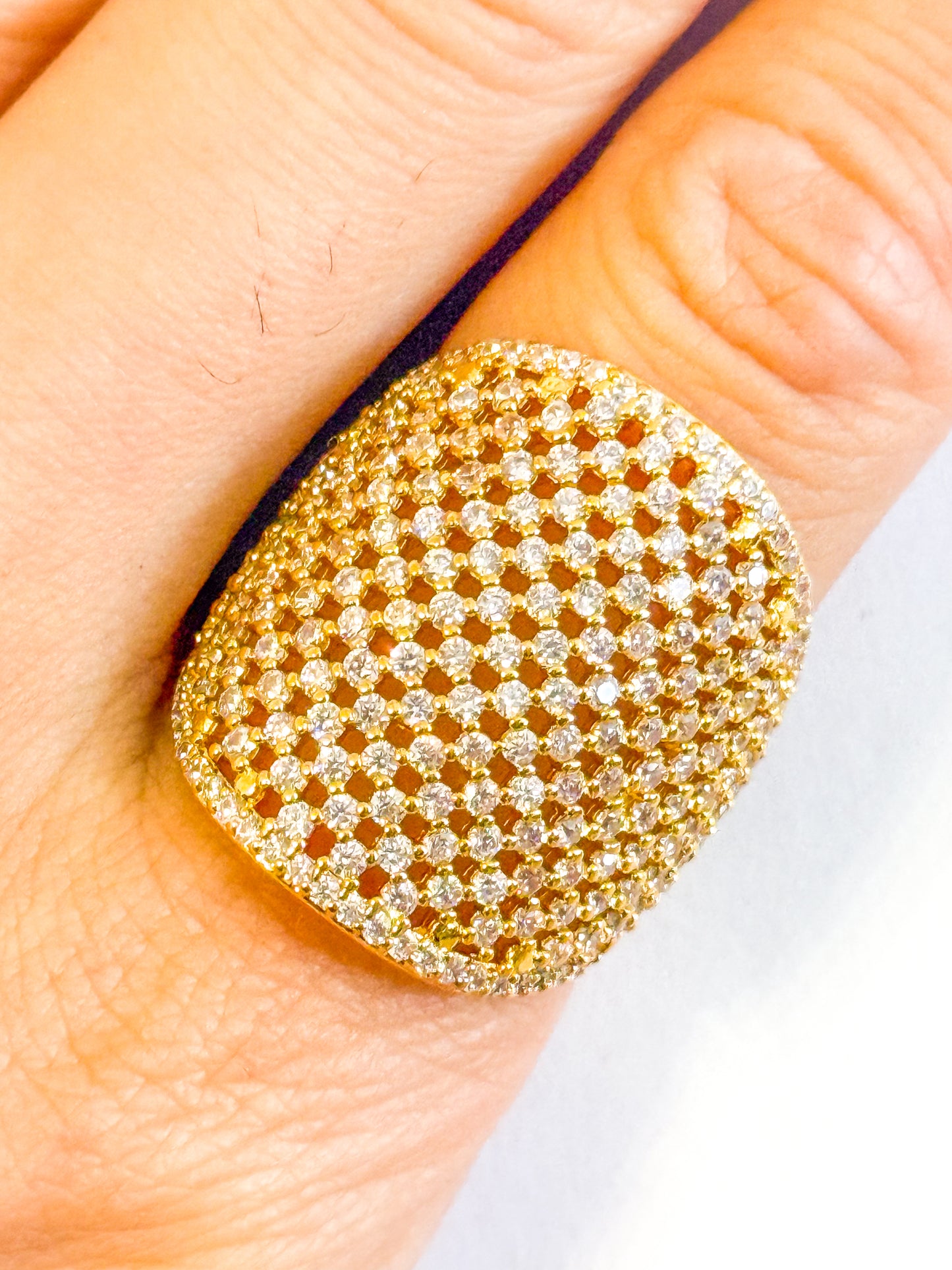 Anillo Orquídea de Colores brillantes