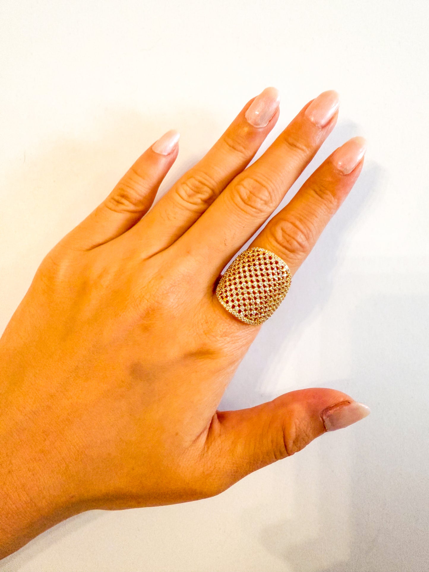 Anillo Orquídea de Colores brillantes