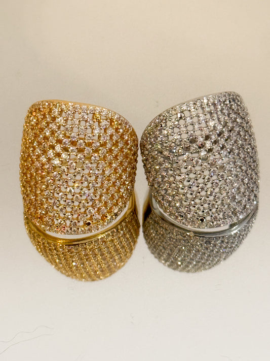 Anillo Orquídea de Colores brillantes