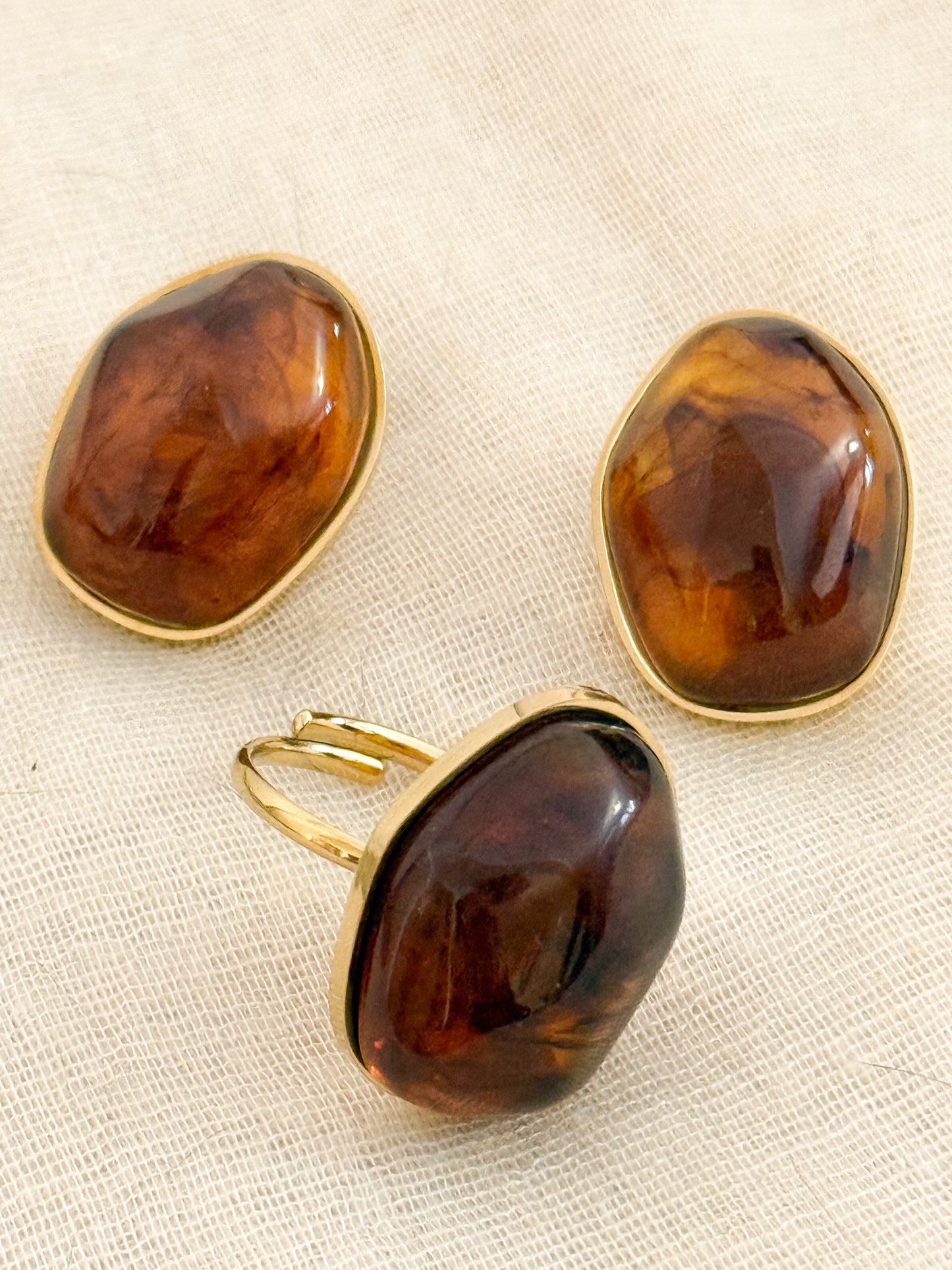 Look Esencia Dorada（Ovalados en tono miel）Adjustable