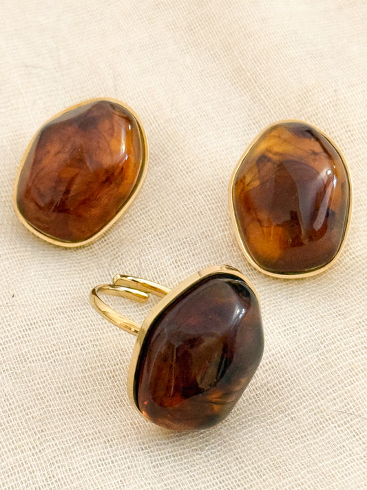 Look Esencia Dorada（Ovalados en tono miel）Adjustable