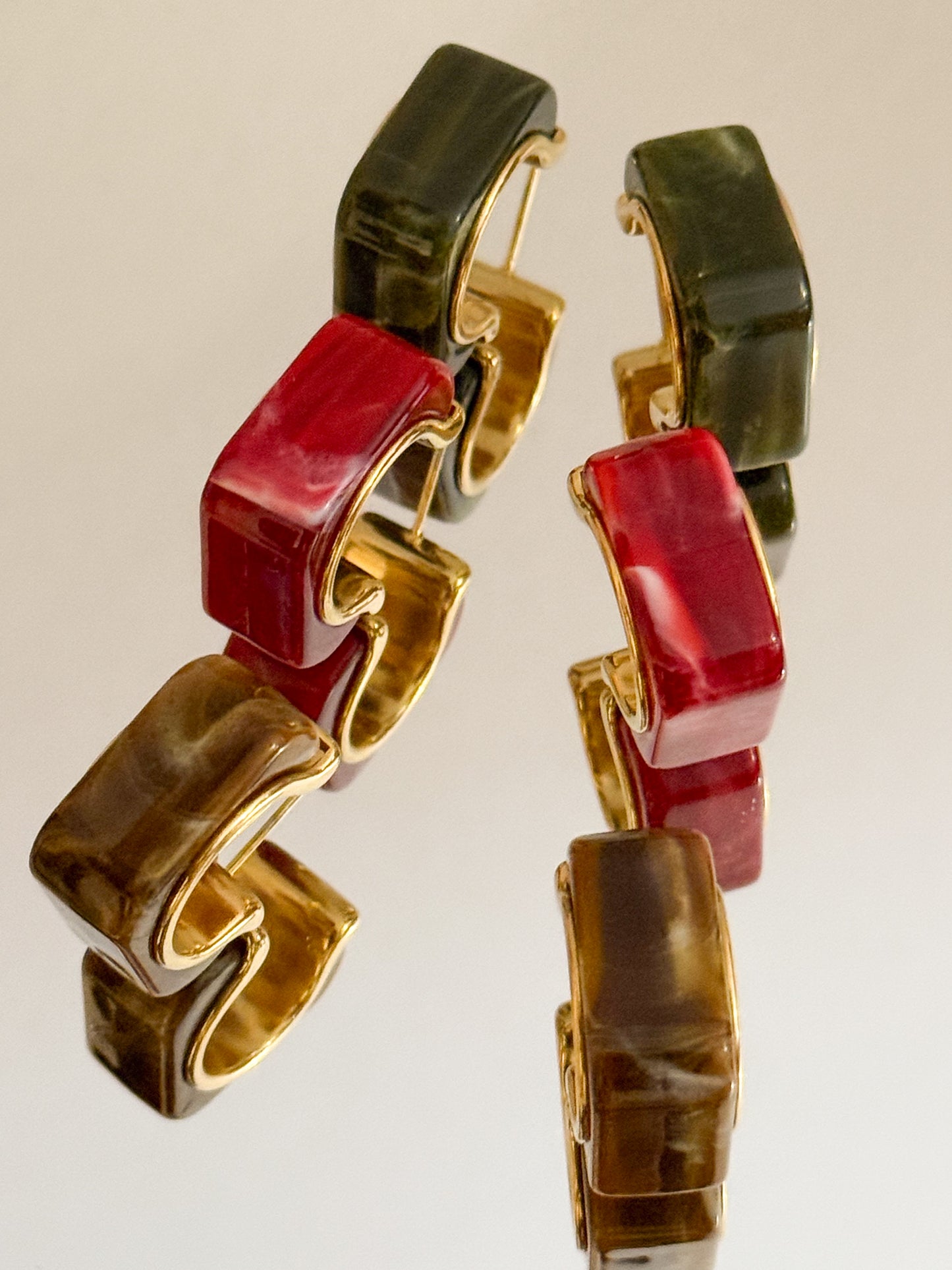 Pendientes Nova（Bloque de color）