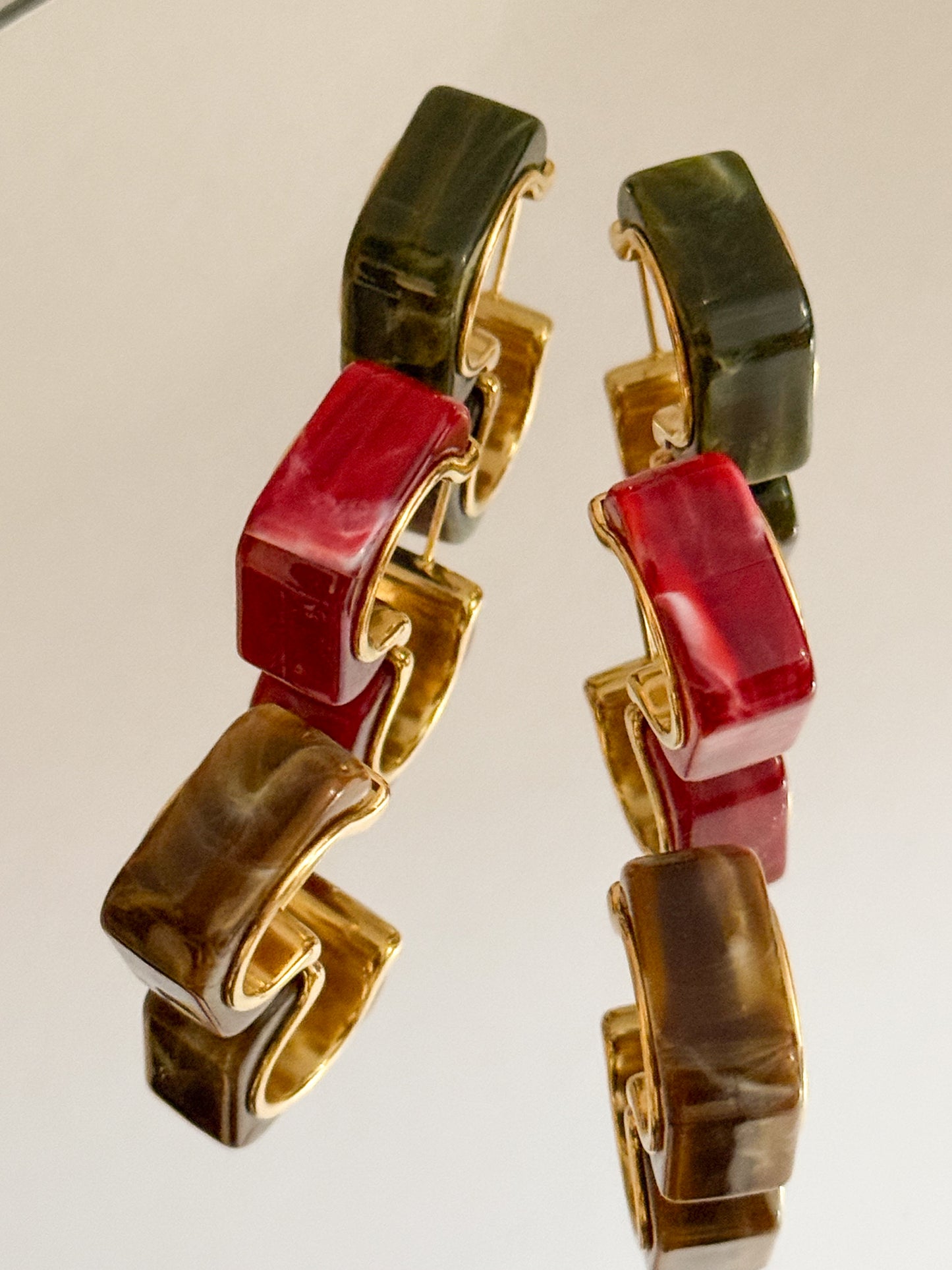 Pendientes Nova（Bloque de color）