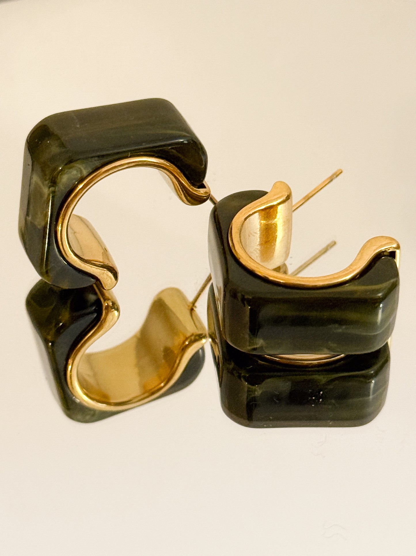 Pendientes Nova（Bloque de color）