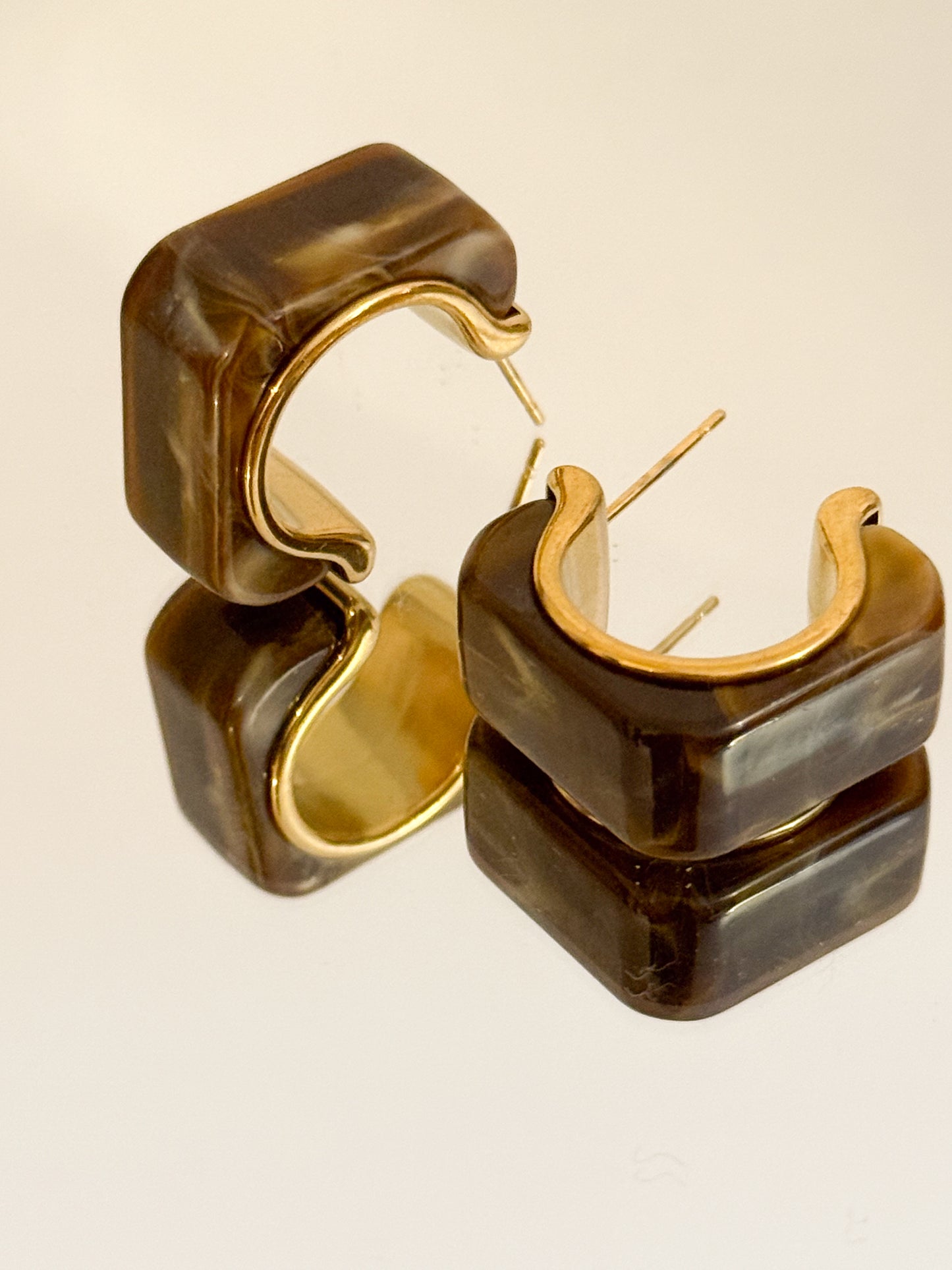 Pendientes Nova（Bloque de color）