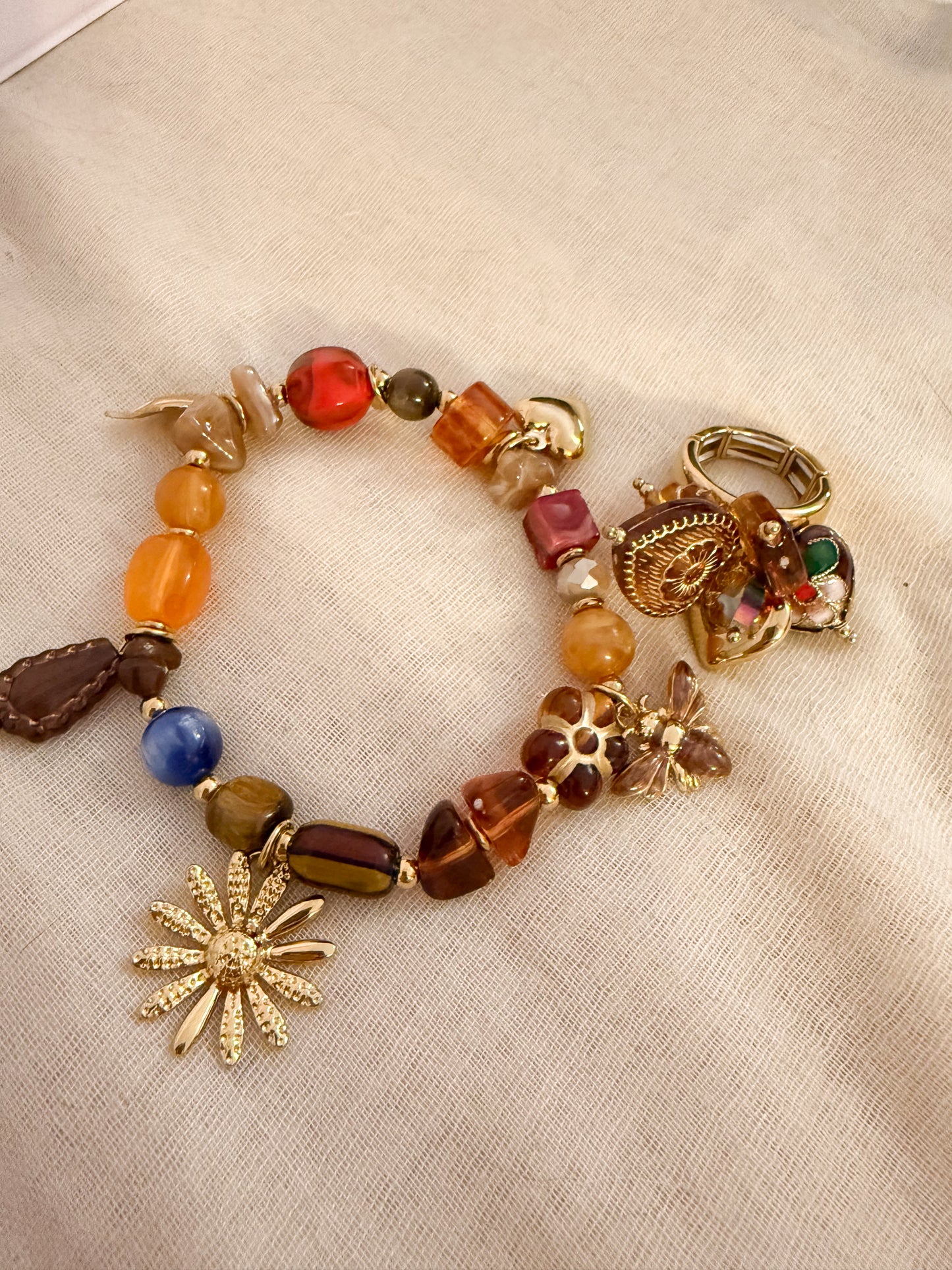 Look Jardín de otoño（Tono Tierra FLOR）