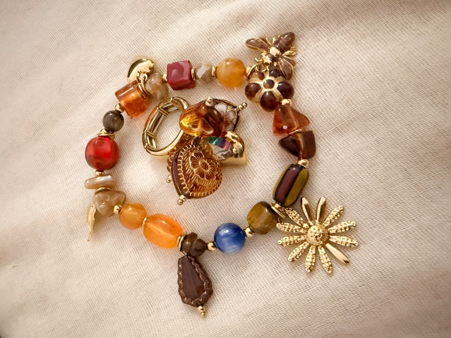 Look Jardín de otoño（Tono Tierra FLOR）