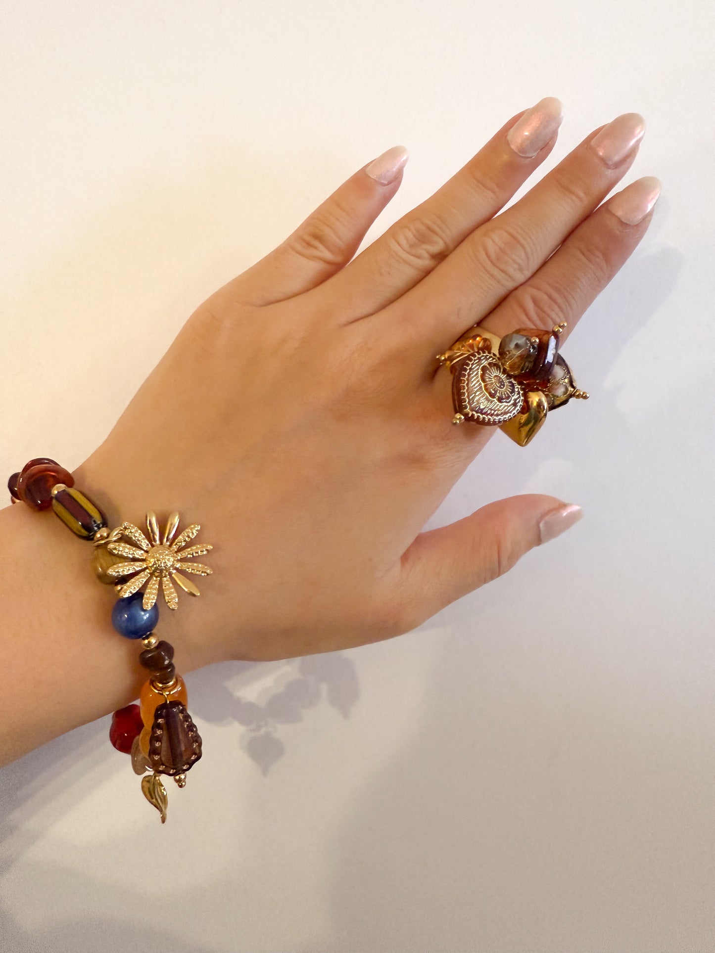 Look Jardín de otoño（Tono Tierra FLOR）