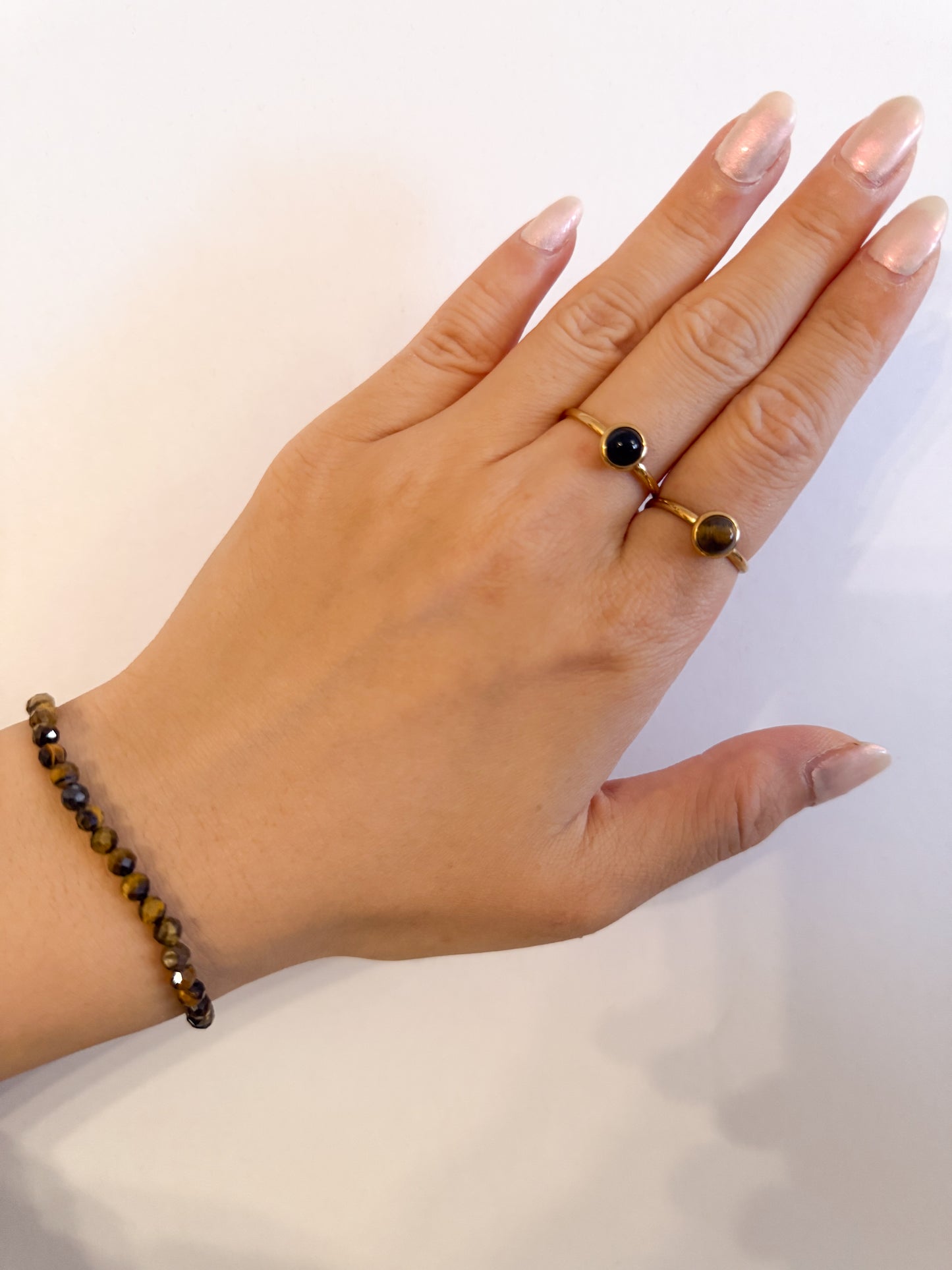 Look Ojo del Desierto（Collar + Anillo + Pendientes + Pulsera） (Copia)