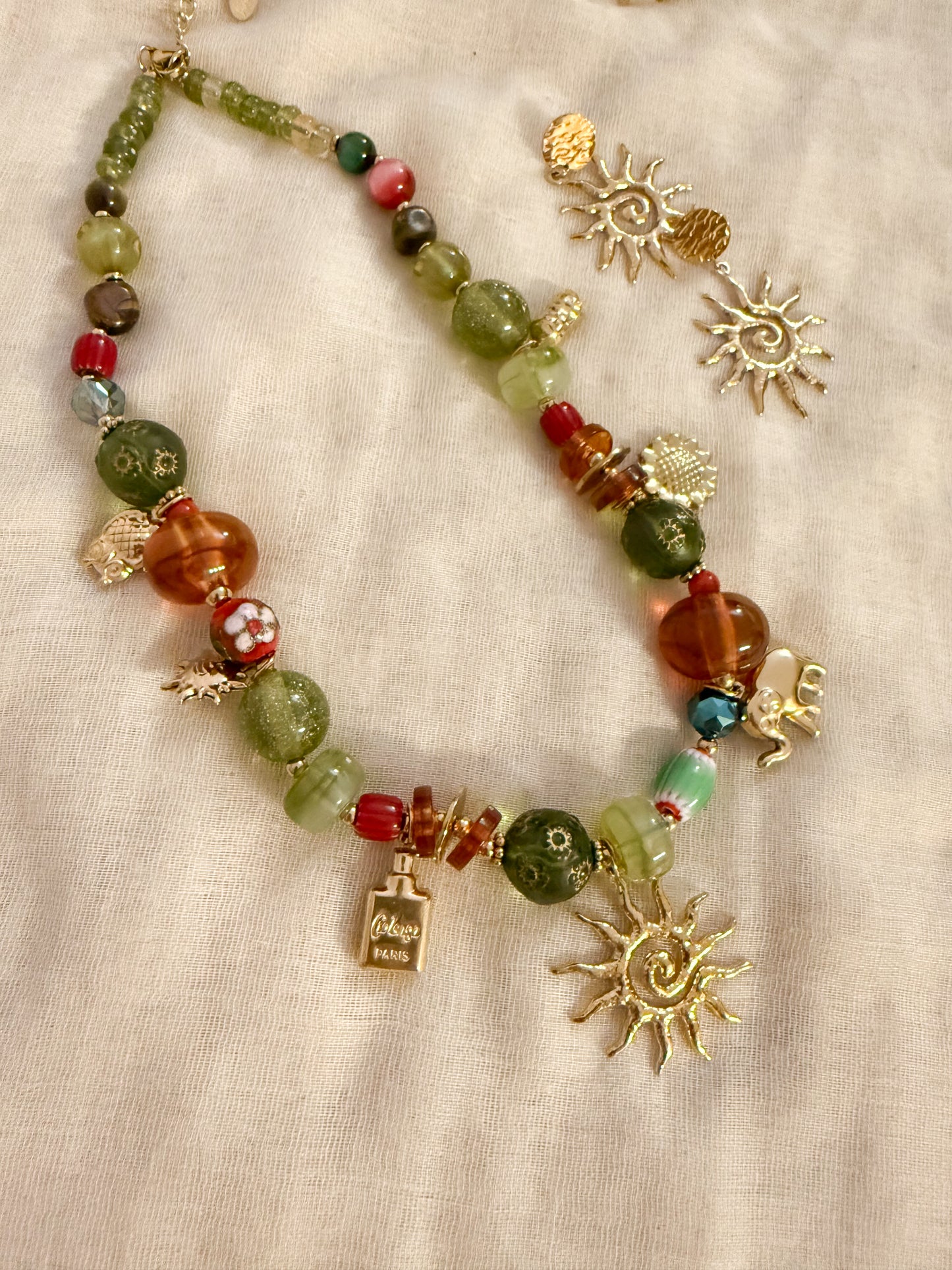 Look Jardín de luz（Tono verde sol）