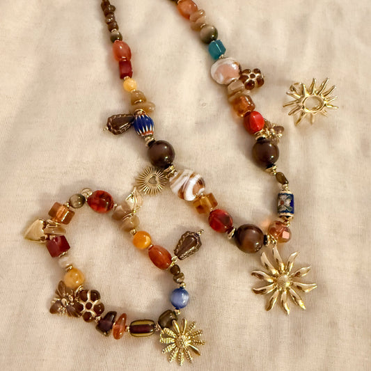 Look Jardín de otoño（Tono Tierra FLOR）