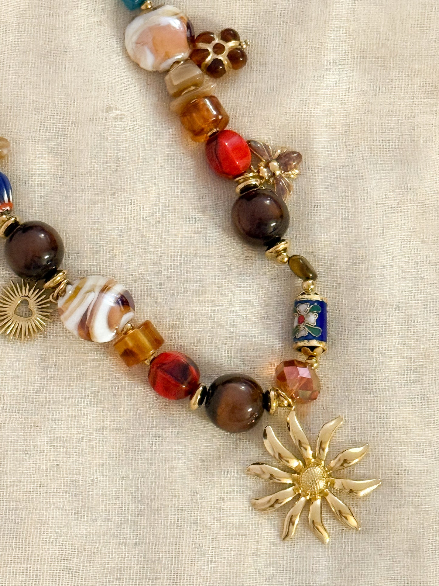 Look Jardín de otoño（Tono Tierra FLOR）