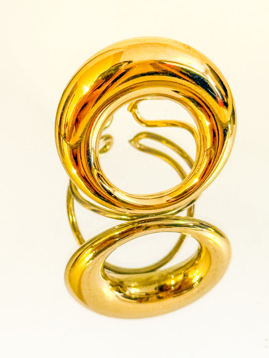 Anillo Luna Llena（ Ajustable）