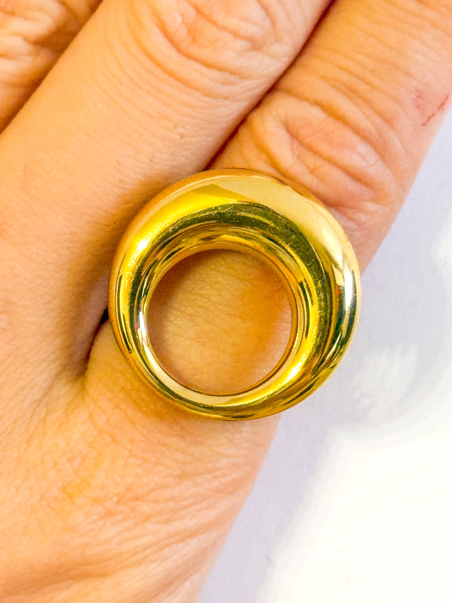 Anillo Luna Llena（ Ajustable）