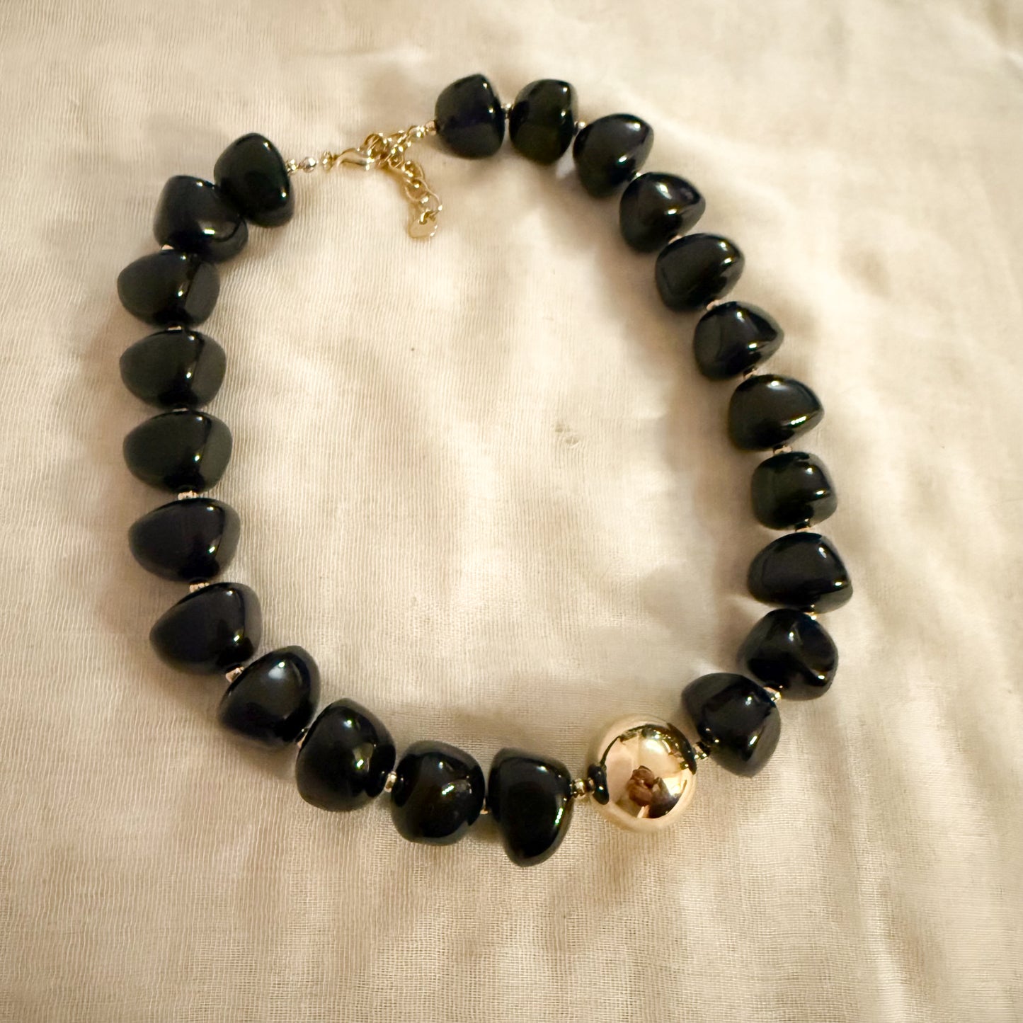 Collar Malena Maramelo Miel (lleva bola) (4 colores)