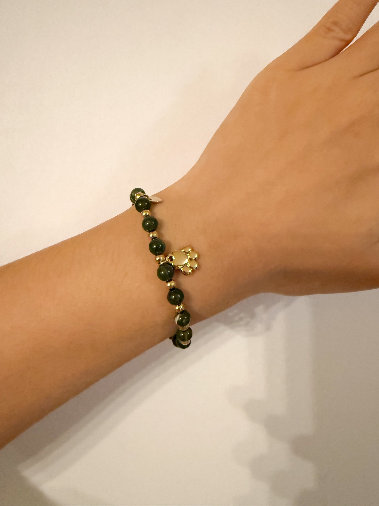 Pulsera Huella Amada（cuerda elástica）