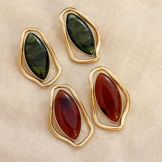 Pendientes Bruma Berlin (Dos Tonos)