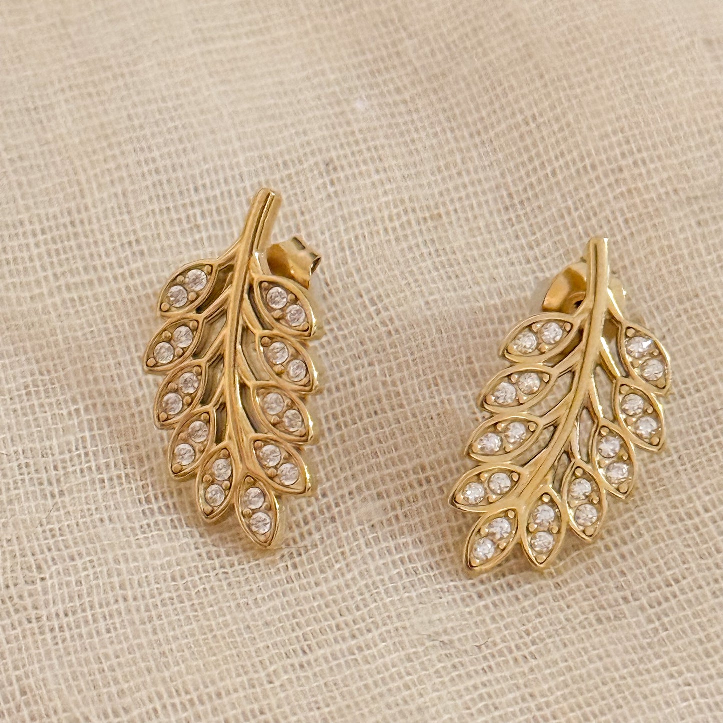 Look Hoja Dorada brillo（Anillo adjustable）