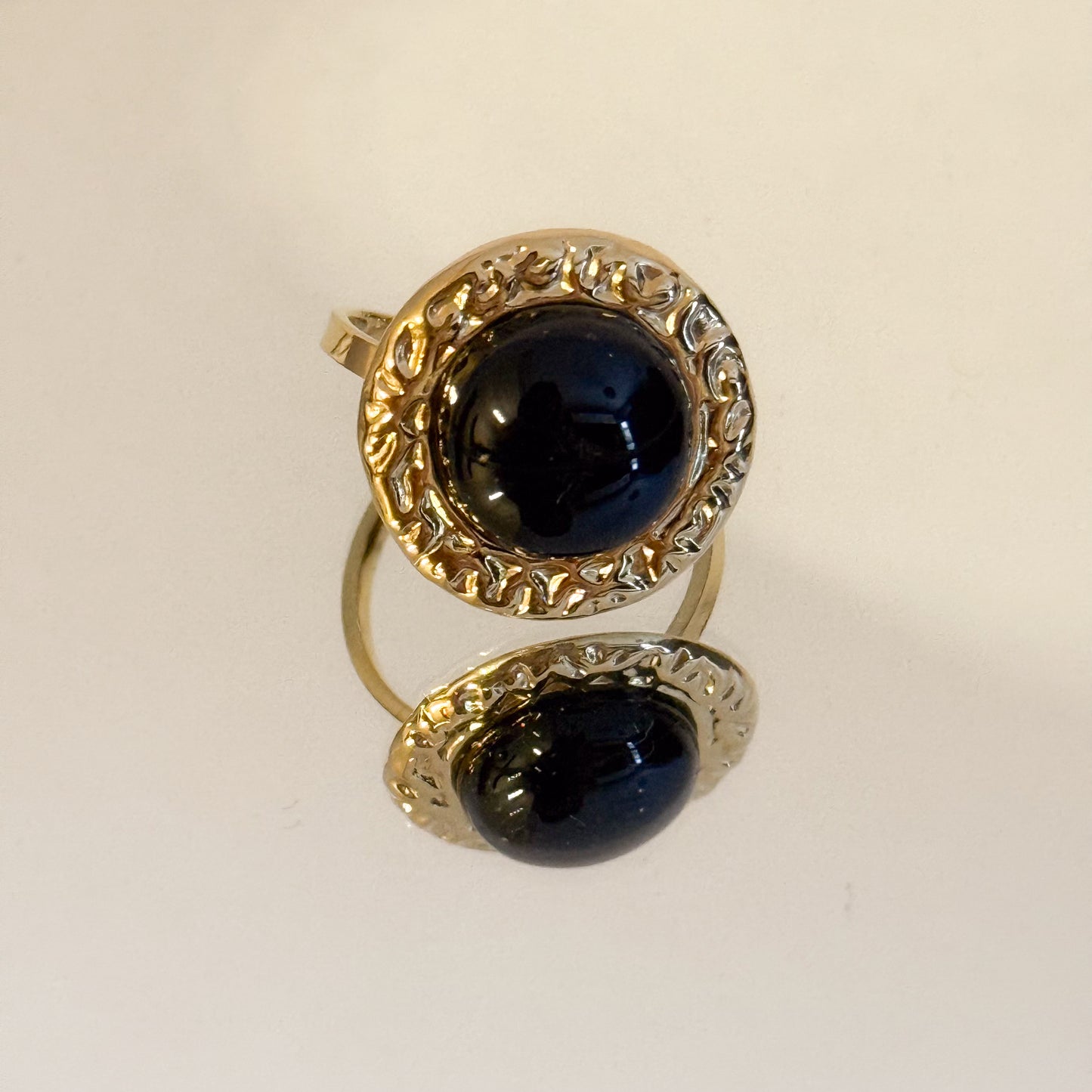 Anillo Esfera Bombon (oscuro/marrón)
