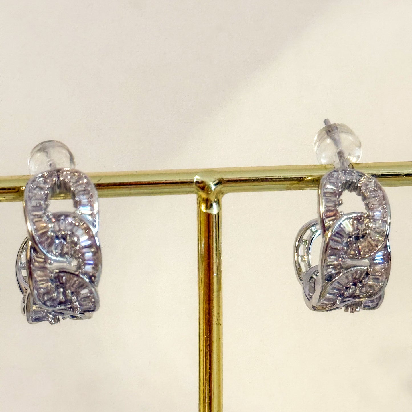 Pendientes Ana (cadena brillante/dorado/plateado)