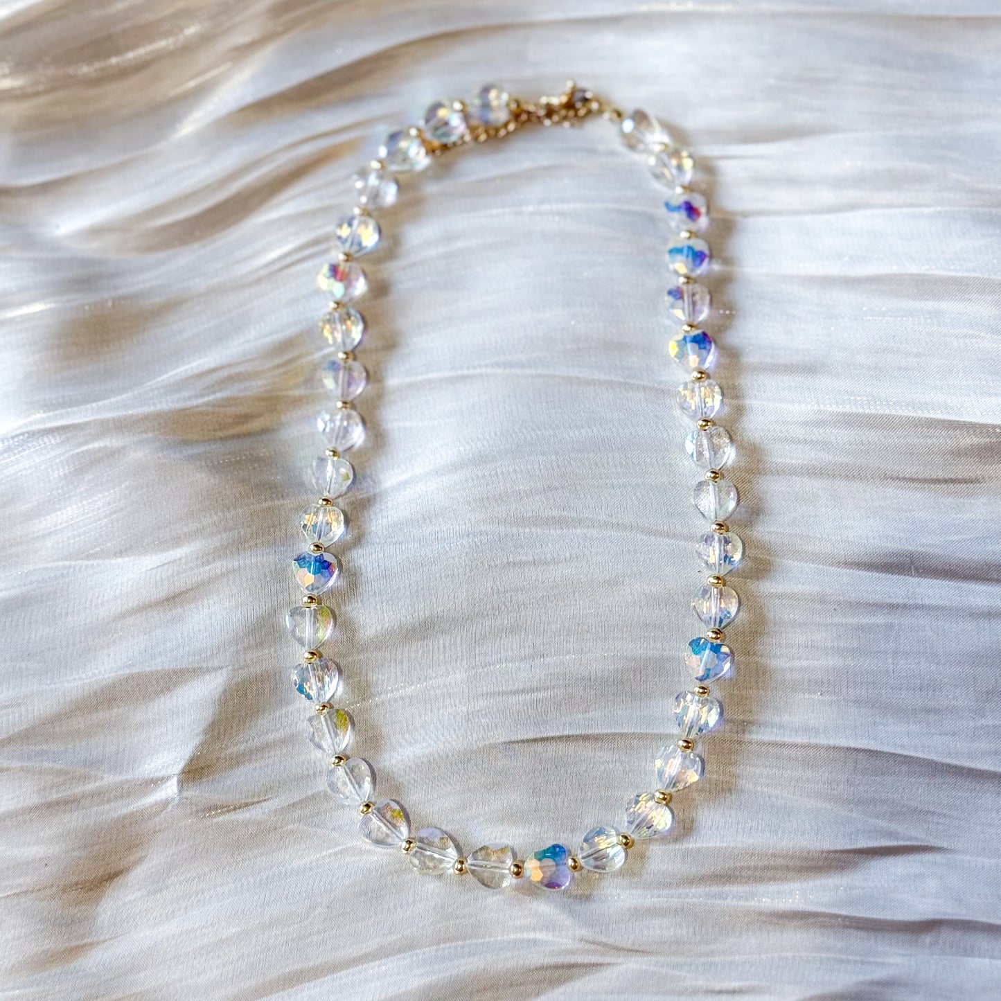 Look Aurora Corazones （collar + pulsera）