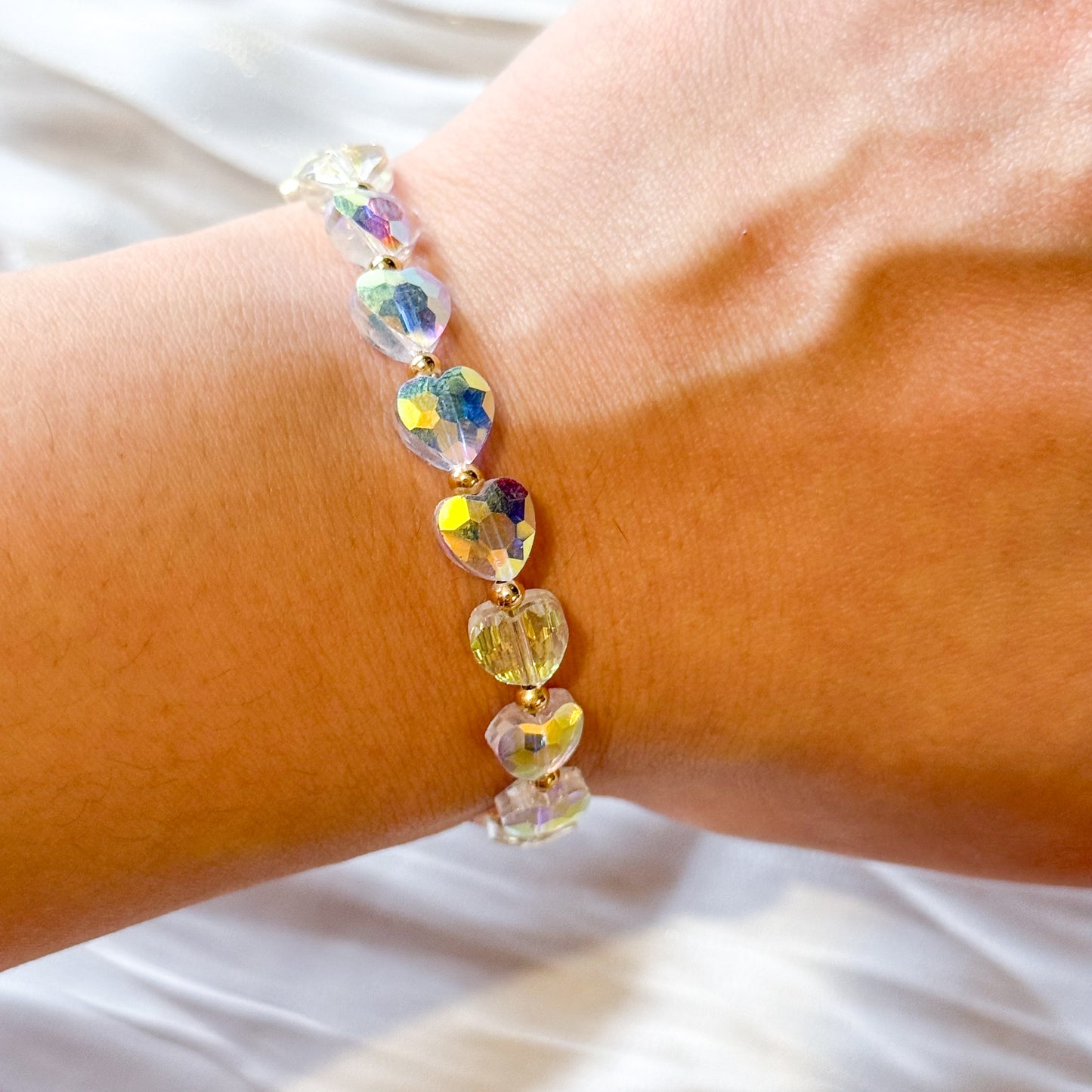 Look Aurora Corazones （collar + pulsera）