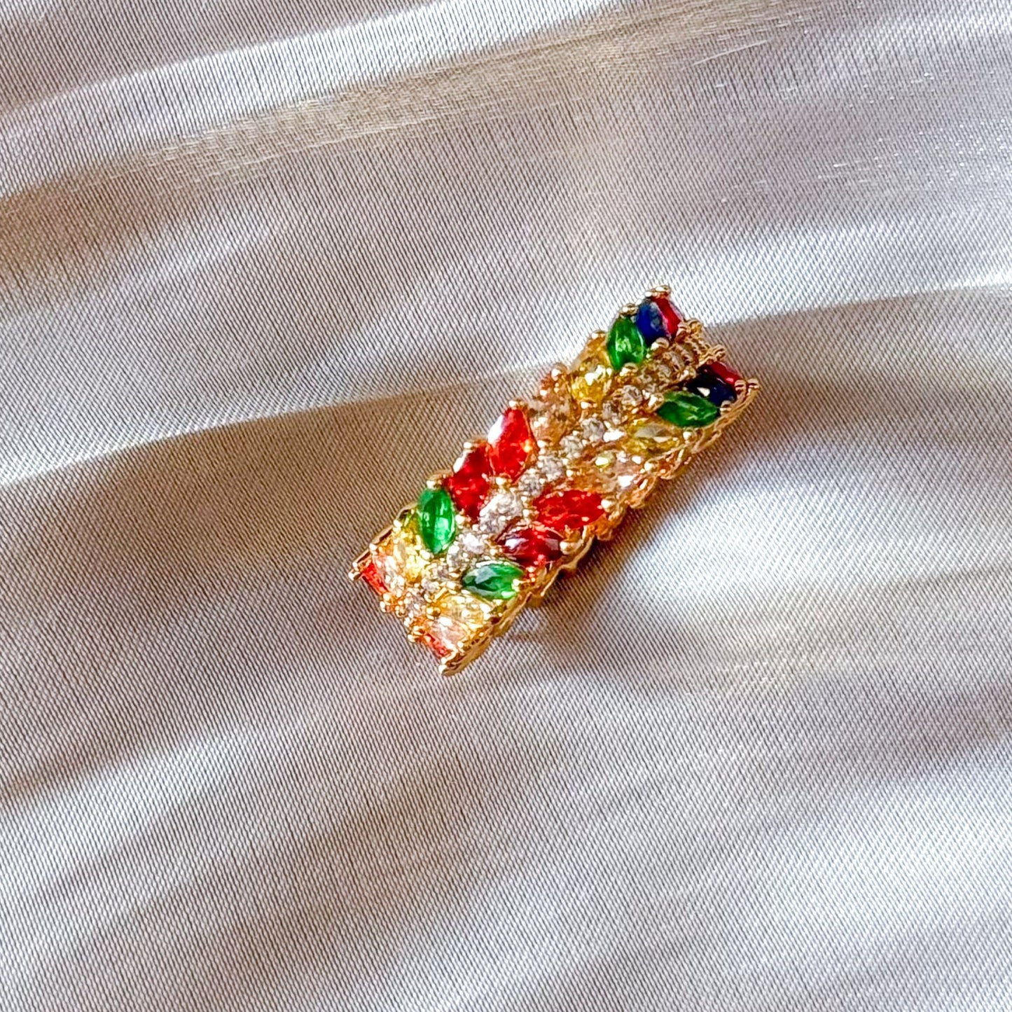 Anillo Bloom Jardin （multicolor hoja）