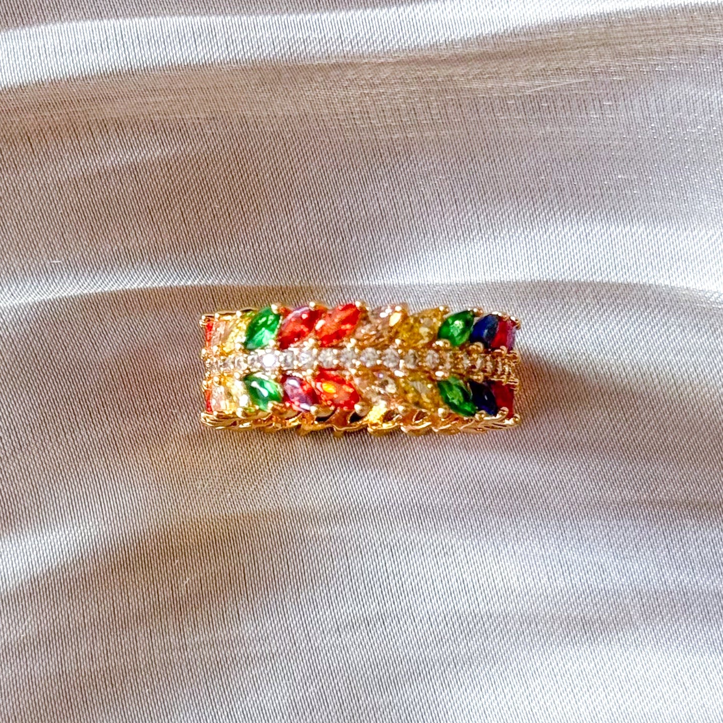 Anillo Bloom Jardin （multicolor hoja）
