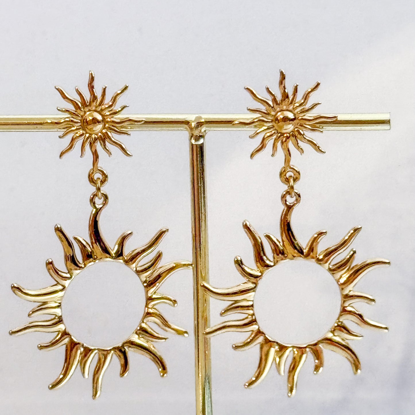 Pendientes Soleil Apolo （Sol Dorado）