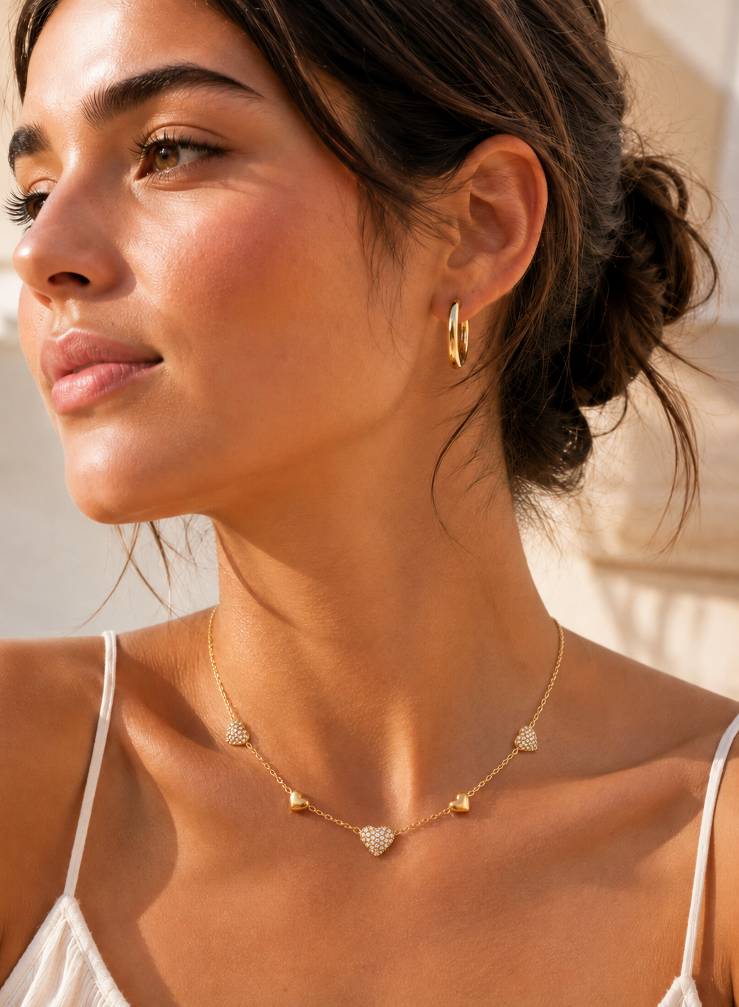 Collar Elegante Noa Corazón