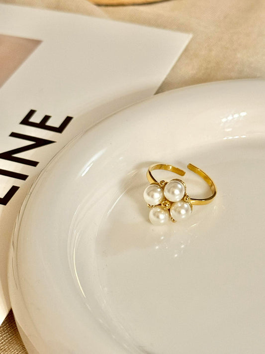 Anillo Princesa Ajustable （cuatro bolitas）
