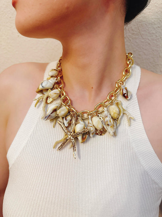 Collar Sirena Dorada