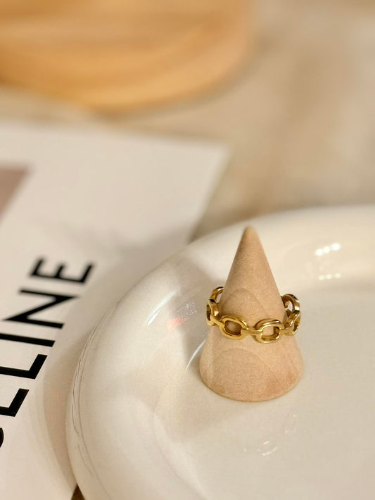 Anillo de Cadena Ajustable