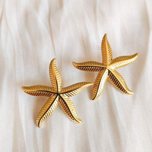 Pendientes estrella rayito