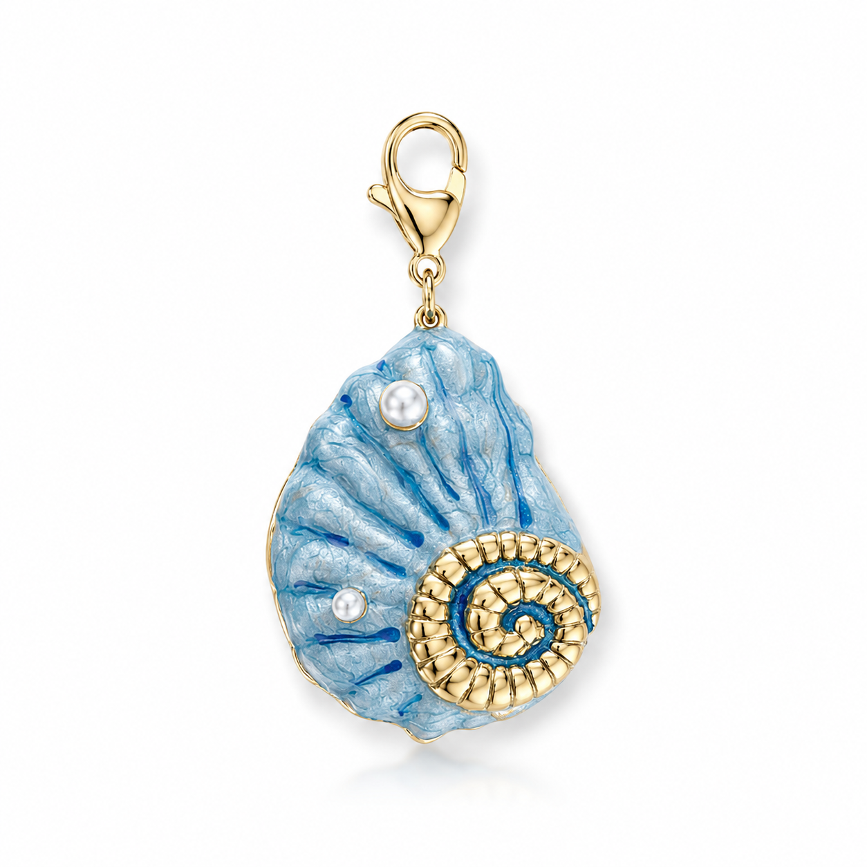 Charm Caracola Azul