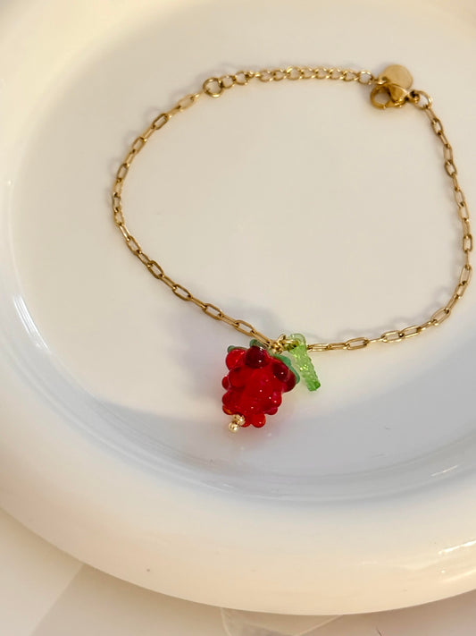 Pulsera de frambuesa